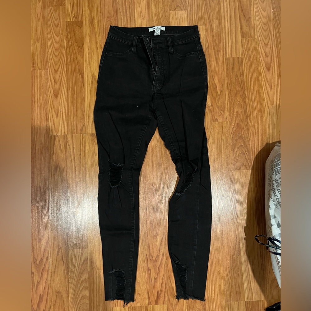 Ripped Black Skinny Jeans